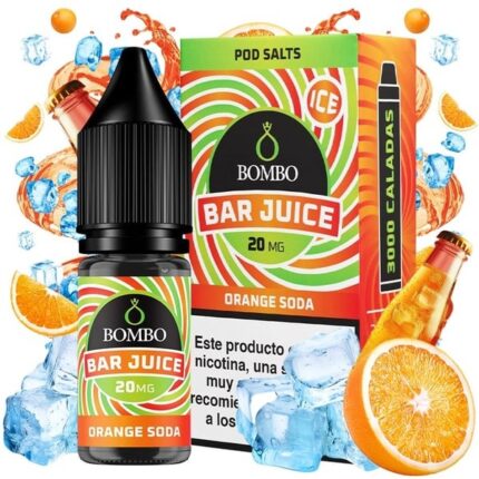 BAR JUICE SALT ORANGE SODA ICE 20MG  10ML 