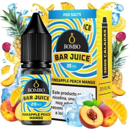BAR JUICE SALT PINE/PEACH/MANGO ICE 20MG  10ML