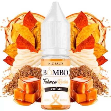 BOMBO SALT TABACO RUBIO CREME 10MG  10ML 