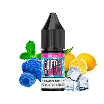 JUICE SAUZ DRIFTER SALT BLUE RAZZ LEMO 10MG. 10ML.
