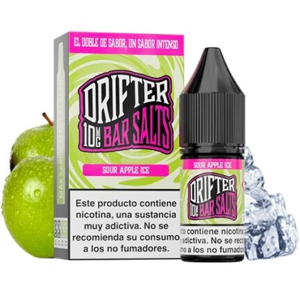 JUICE SAUZ DRIFTER SALT SOUR APPLE 10MG  10ML