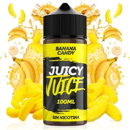 JUICY JUICE BANANA CANDY 0  NIC  100ML 