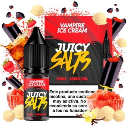 JUICY SALT VAMPIRE ICE CREAM 20MG. 10ML.