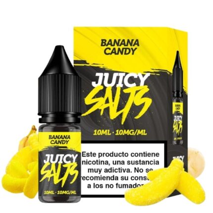 JUICY SALTS BANANA CANDY 10MG 10ML.