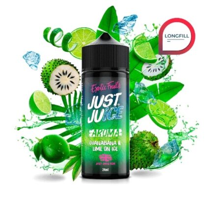 JUST JUICE AROMA GUANABANA LIME ICE 24ML   LF 