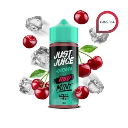 JUST JUICE AROMA MINT RED 24ML   LF 
