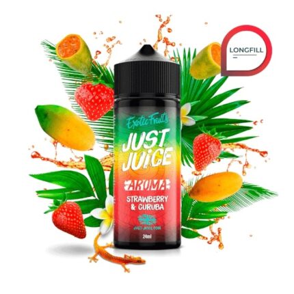 JUST JUICE AROMA STRAWBERRY CURUBA 24ML   LF 