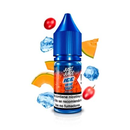JUST JUICE ICE GRAPE MELON 0  NIC  10ML