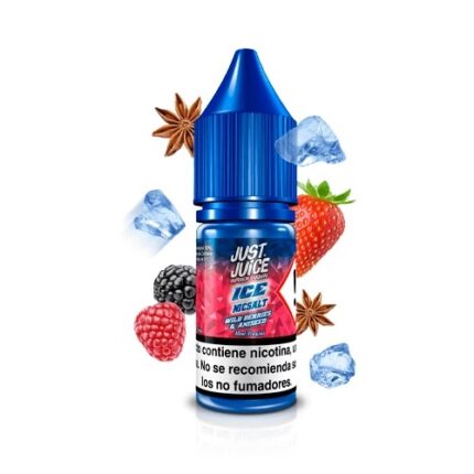 JUST JUICE SALT ICE WILD BERRIES ANISE 11MG  10ML 