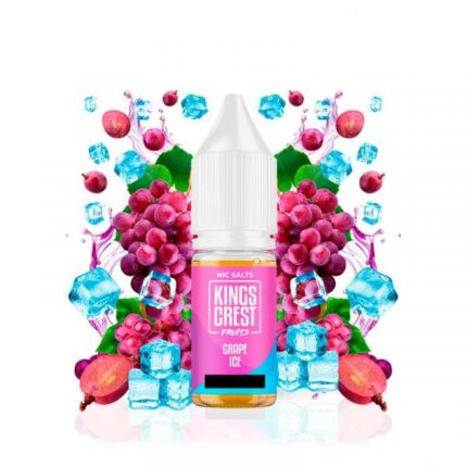 KING CREST SALT GRAPE ICE 10MG. 10ML.
