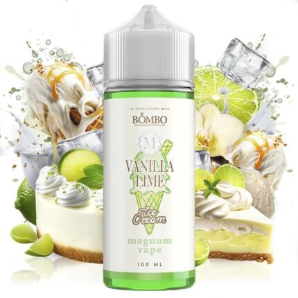 MAGNUM VAPE VANILLA LIME ICE CREAM 0  NIC  100ML 
