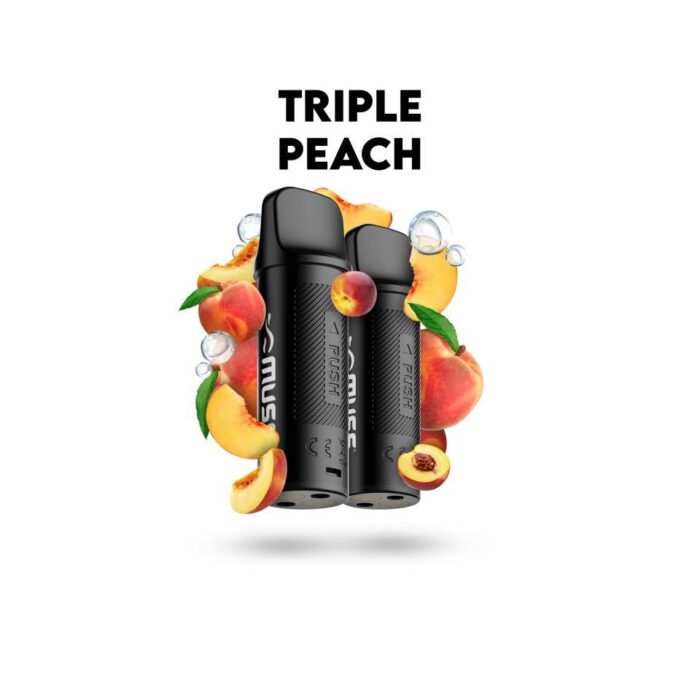 MUSS RECARGA TRIPLE PEACH 20MG  2 ML  PACK-2