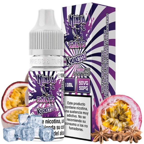 NINJA-SALT-KYOKETSU-20MG.-10ML.jpg NINJA SALT KYOKETSU 20MG. 10ML. - Imagen 1
