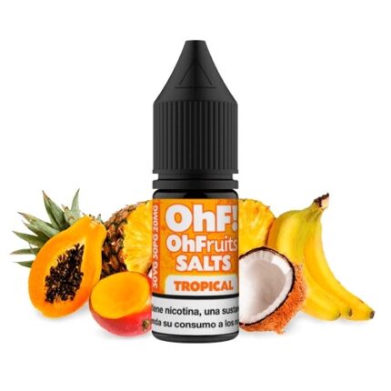 OHF SALT TROPICAL 20MG. 10ML.