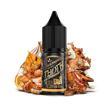 OIL4VAP SALT ESTIGIA THOTH TOBACCO 10MG. 10ML.