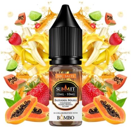 SUMMIT & BOMBO SALT BAHAMA MAMA 10MG  10ML 
