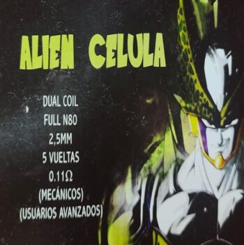 TIMON COIL ALIEN CELULA 0 11 OHM NI80 P-2