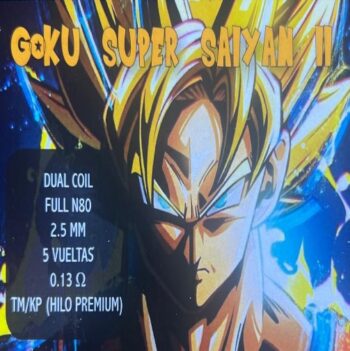 TIMON COILS GOKU SUPER SAIYAN II 0 13 OHM NI80 P-2