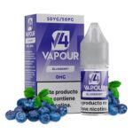 V4 VAPOUR BLUEBERRY 0MG  10ML 