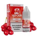 V4 VAPOUR CHERRY 0MG  10ML 
