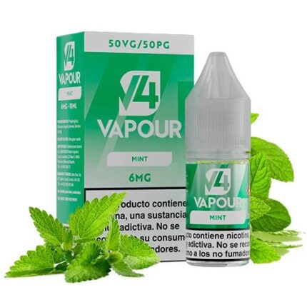 V4 VAPOUR MINT 06MG  10ML