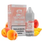 V4 VAPOUR PEACH 0MG  10ML 