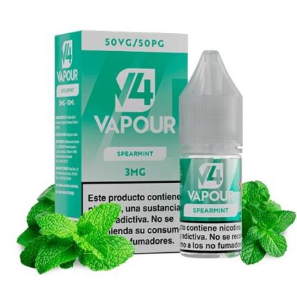 V4 VAPOUR SPEARMINT 03MG  10ML
