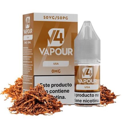 V4 VAPOUR USA 0MG  10ML 