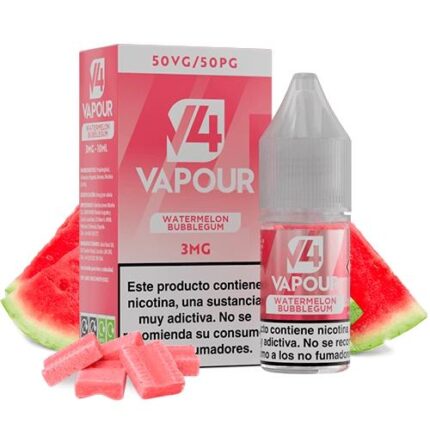 V4 VAPOUR WATERMELON BUBBLEGUM 03MG  10ML 