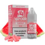 V4 VAPOUR WATERMELON BUBBLEGUM 0MG  10ML 