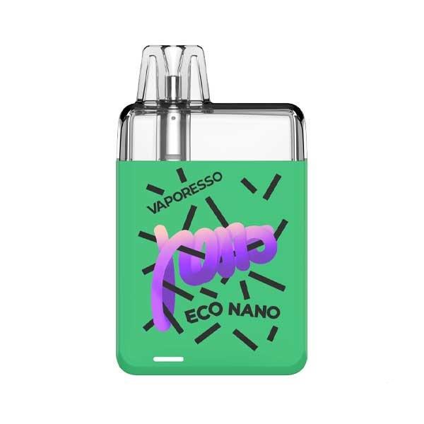 VAPORESSO-ECO-NANO-POD-KIT-SPRING-GREEN.jpg VAPORESSO ECO NANO POD KIT SPRING GREEN - Imagen 1