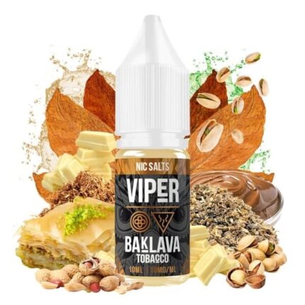 VIPER SALT BAKLAVA TOBACCO 20MG. 10ML.