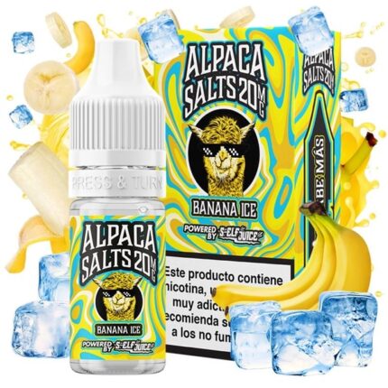 SALES DE NICOTINA BANANA ICE ALPACA SALT