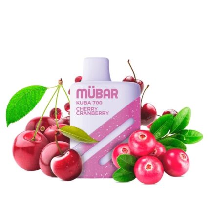 MÜBAR KUBA 700 DESECHABLE CHERRY CRANBERRY 20MG.