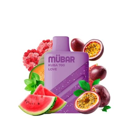 MÜBAR KUBA 700 DESECHABLE LOVE 20mg.