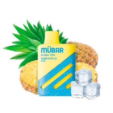 MÜBAR KUBA 700 DESECHABLE PINEAPPLE ICE 20MG.