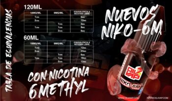 OIL4VAP NIKO-VAP 6M 50VG/50PG - Imagen 2